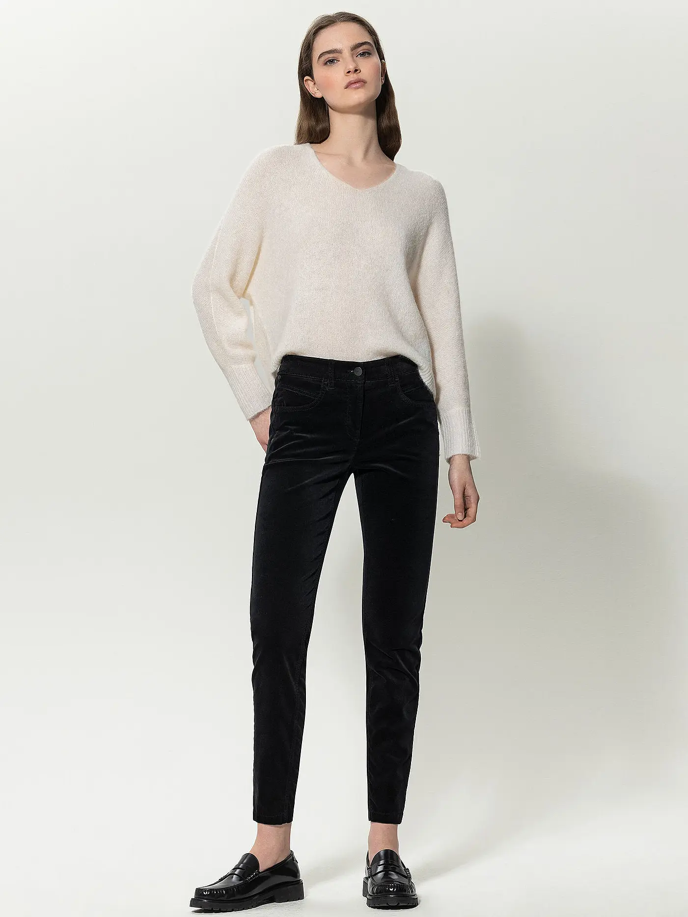 LUISA CERANO | Hose Five Pocket | schwarz